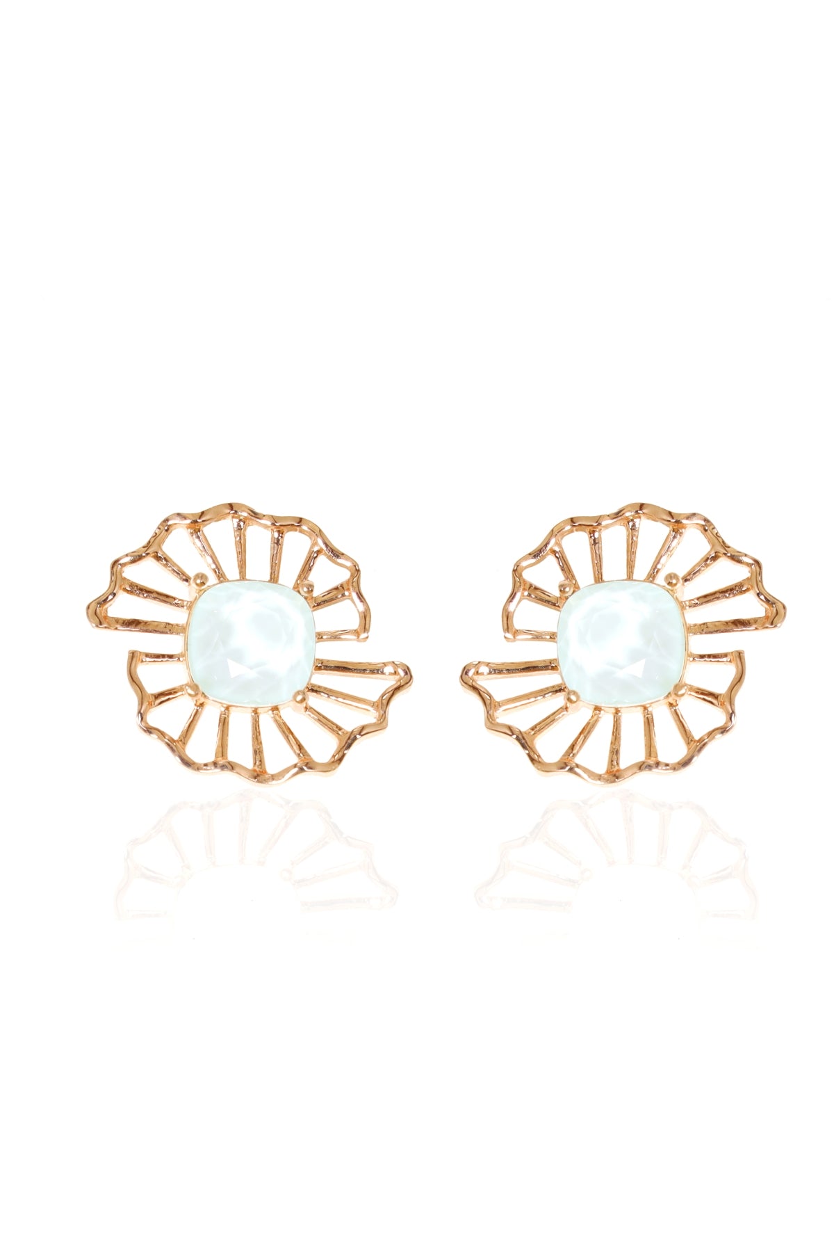 Buy Cushion Crystal Studs For Women Online at ScrollnShops